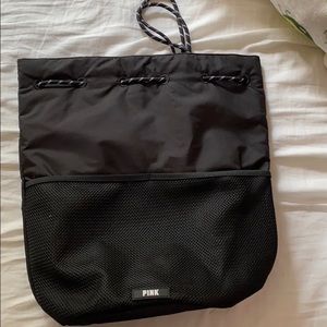 PINK drawstring backpack